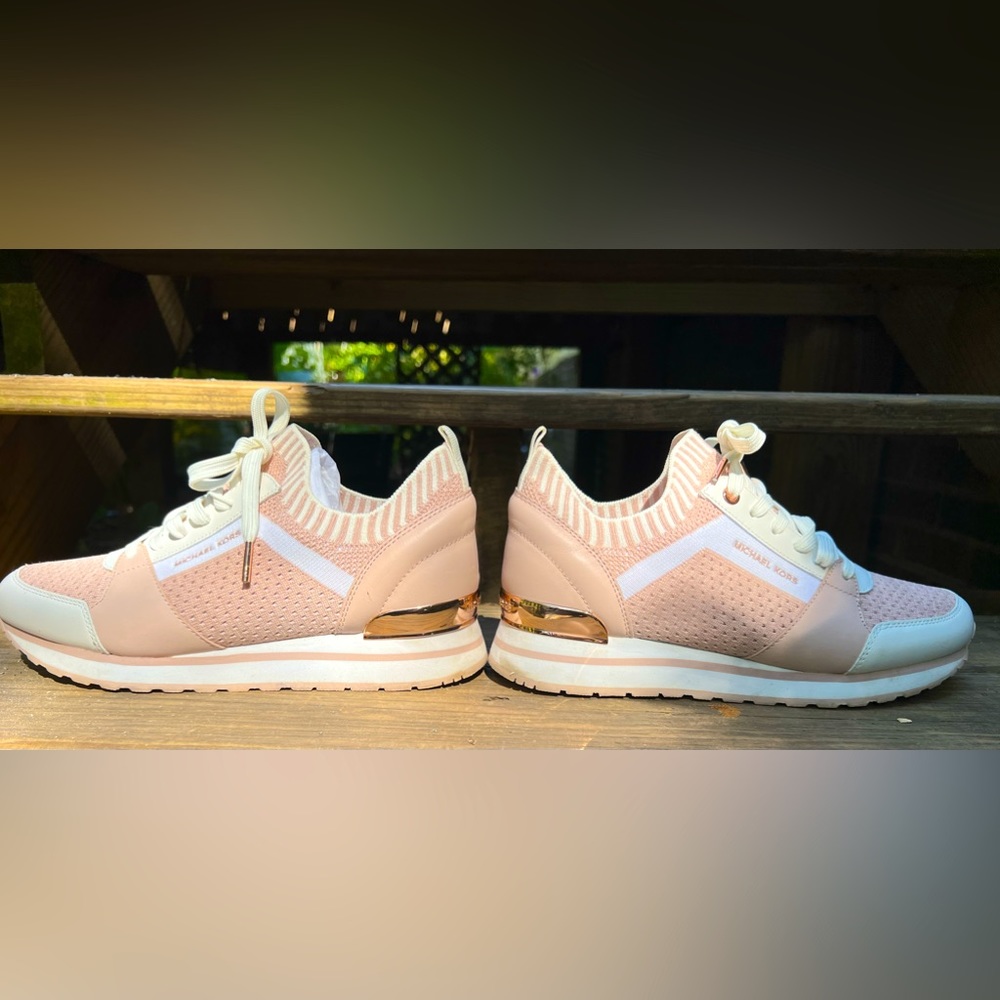 Michael Kors Billie Knit Trainer Sneakers